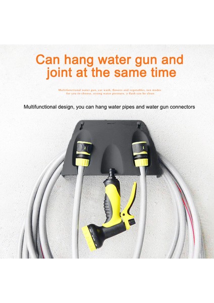 Açık Havada Bahçe Hortumu Askısı Kablo Tutucusu Dökülür 20M Hortum Askısı Siyah (Yurt Dışından) indirimleri