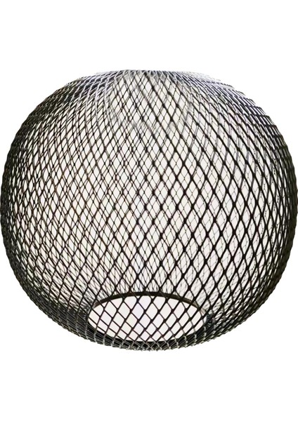 Kolye Lamba Gölge Ampul Koruma Koruyucu Ampul Asılı Işık Kapağı Vintage Tarzı Siyah Top Lamba Kapağı (Yurt Dışından) fiyatları