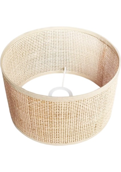 El Dokuması Rattan Lamba Gölgesi Tavan Işık Fikstürü Fenerler Ev Için Dekorlar 22CMX14CM (Yurt Dışından) fiyatları