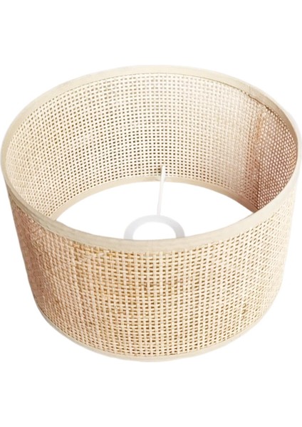 El Dokuması Rattan Lamba Gölgesi Tavan Işık Fikstürü Fenerler Ev Için Dekorlar 22CMX14CM (Yurt Dışından) modelleri
