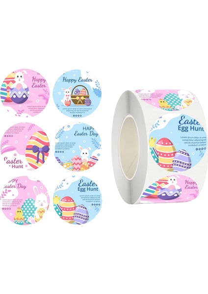 500PCS Sevimli Paskalya Çıkartmaları Zarflar Için Sızdırmazlık Çıkartmaları Stil A Için Etiket Kırtasiyesi (Yurt Dışından)