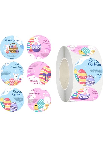 500PCS Sevimli Paskalya Çıkartmaları Zarflar Için Sızdırmazlık Çıkartmaları Stil A Için Etiket Kırtasiyesi (Yurt Dışından)