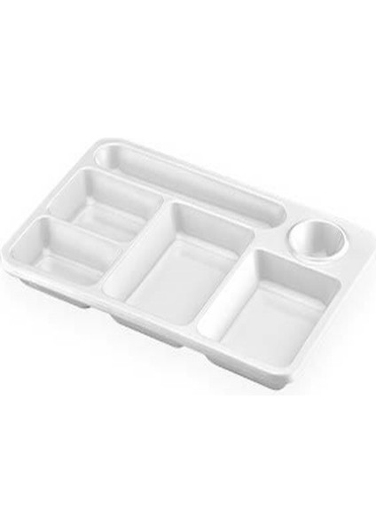 103.PW - 6'lı Tabldot Kahvaltılık Seti 28x18,5 cm, Thermoset Melamin