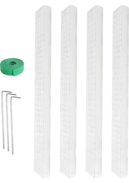 4pcs Bitki Desteği Balkon Iç Mekan Saksı Bitki Için Bağlanabilir Bitki Bahçeleri (Yurt Dışından)