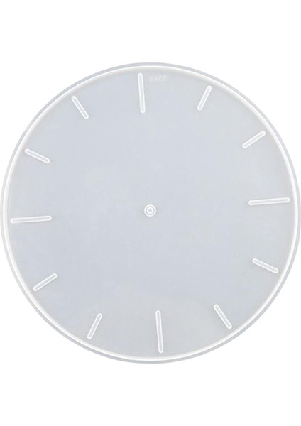 Çalar Saat Reçine Döküm Diy Ev Epoksi El Yapımı Silikon Duvar Saat Kalıp 37CM (Yurt Dışından)