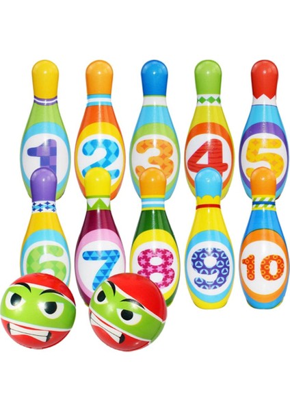 12 Parçalı Mini Bowling Set Çocuklar Oyun Oyuncak Açık Kapalı Oyuncak (Yurt Dışından) fiyatları