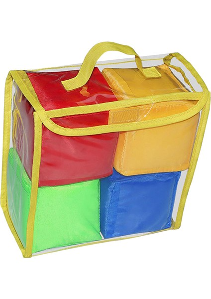 4 Inç Oyun Oyun S Yumuşak Köpük Küpleri Erken Öğretme Küpleri Öğrenme 4 Pcs 10CM-JAUNE (Yurt Dışından)