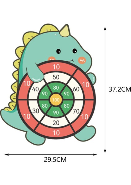 Dart Oyuncaklar Hook Cartoon 3 Yaşında ve Yukarı Erkek Kız Parti Dinozor (Yurt Dışından)