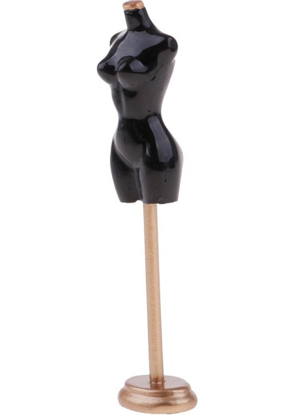 6x1/12 Ölçekli Bebek Evi Minyatür Manken Model Ekran Stand Dekor Siyah 6 Pcs (Yurt Dışından) fiyatları
