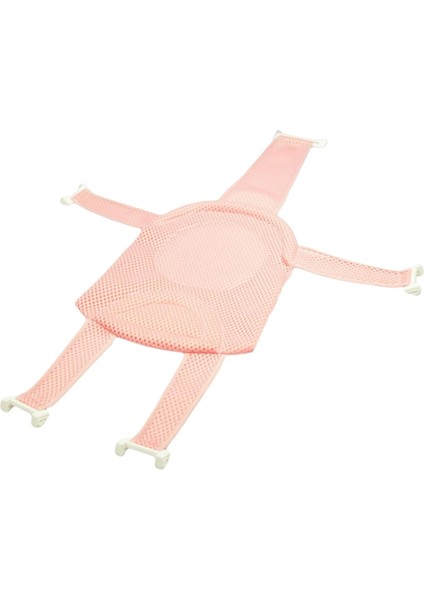 Anti Slip Bebek Banyosu Yastık Yastığı 0-18 Aylık Açık Pembe Için Ayarlanabilir Destek Mat (Yurt Dışından)