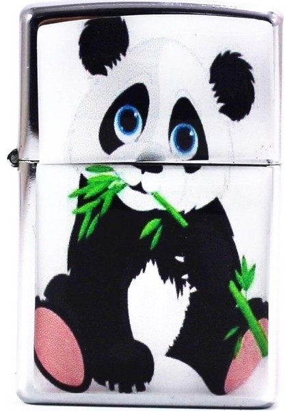 Beyaz Renk Erkek Panda Çakmak
