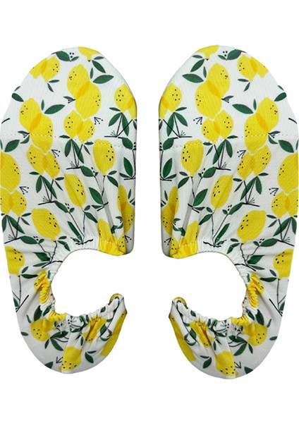 Kaydırmaz Renkli Desenli Tabanlı Dayanıklı Güçlendirilmiş Plaj Deniz Havuz Ayakkabısı 24 26 Numara fırsatları