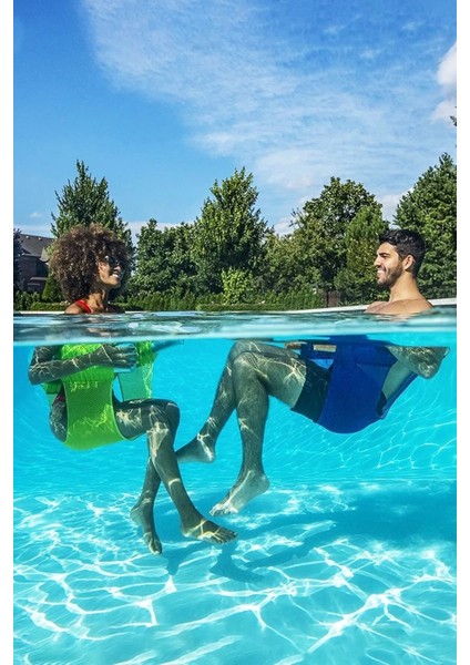 1 Adet Mavi Swimchair Fileli Deniz Havuz Sandalyesi Koltuğu indirimleri