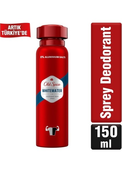 Sprey Deodorant 150 ml Whitewater
