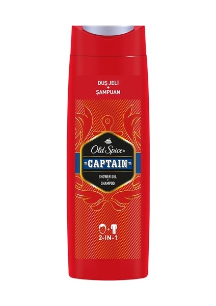 Duş Jeli & Şampuan 400 ml Captain fiyatları