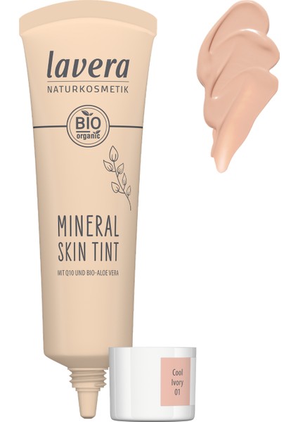 Mineral Skin Tint Renkli Nemlendirici Krem Cool İvory 01 30 ml