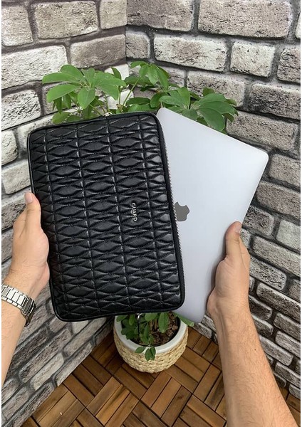 Nakış Desenli Siyah Clutch Çanta