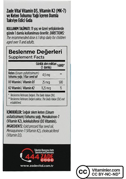 Vitamin D3 + K2 20 ml Damla fırsatları