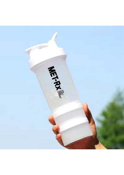 Shake Mikser Bardak Bölücü Protein Fitness Spor Su Bardağı Plastik Blender Bardak 500ML (Yurt Dışından)