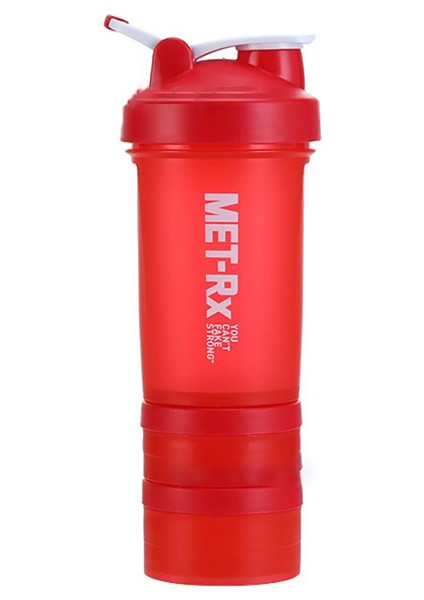 Shake Mikser Bardak Bölücü Protein Fitness Spor Su Bardağı Plastik Blender Bardak 500ML (Yurt Dışından)