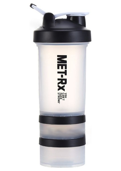 Shake Mikser Bardak Bölücü Protein Fitness Spor Su Bardağı Plastik Blender Bardak 500ML (Yurt Dışından)