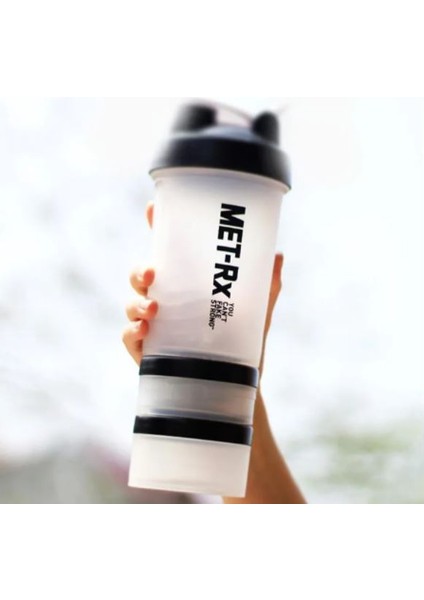 Shake Mikser Bardak Bölücü Protein Fitness Spor Su Bardağı Plastik Blender Bardak 500ML (Yurt Dışından) fırsatları