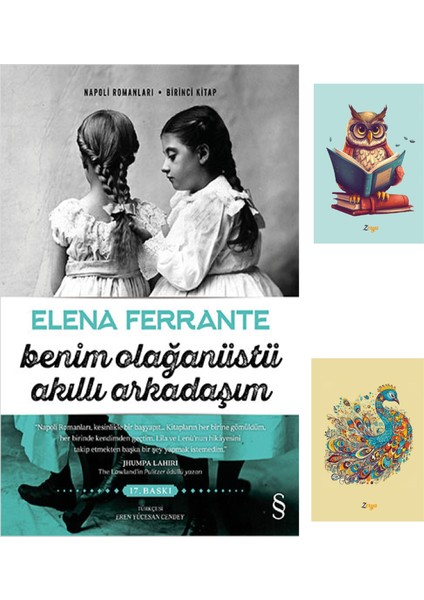 Benim Olağanüstü Akıllı Arkadaşım - Elena Ferrante + Not Defterli Seti