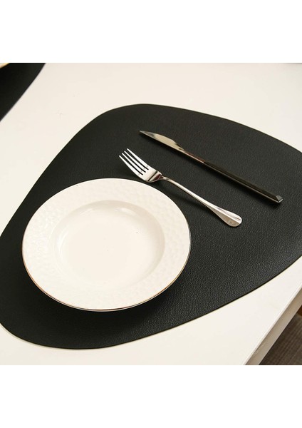 6'lı Kaymaz Bardak Altlığı Seti 38CM (Siyah) (Yurt Dışından) fiyatları