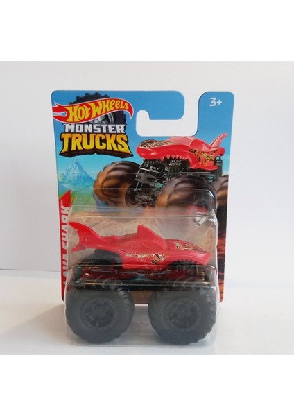 Monster Trucks Lava Shark 1:70 Ölçek Minik Model Araç 7cm