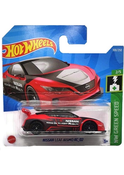 Nissan Leaf Nismo RC_02 Die Cast Hot Wheels Diecast Nissan Leaf Nismo Rc 02 Kırmızı