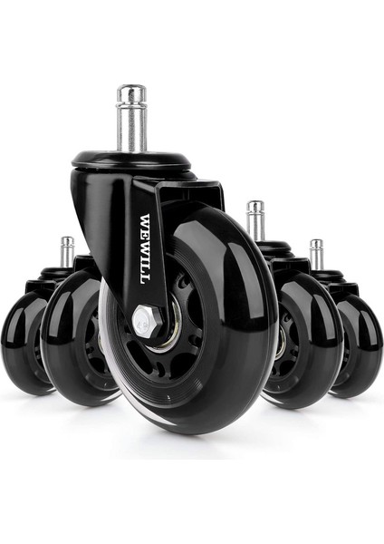 Ofis Koltuğu 5 Tekerlekli Set 10MM/11MM (Yurt Dışından)