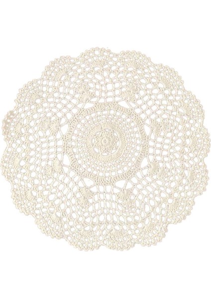 1 x 30CM El Tığ Işi Servis Altlığı (Bej) (Yurt Dışından)