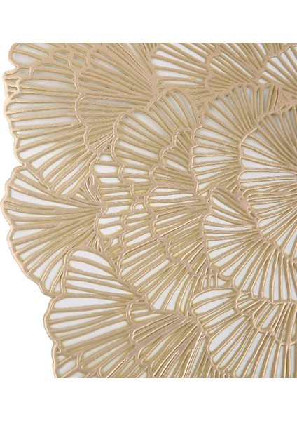 6 x 38CM Çiçek Dallı Bardak Altlığı (Altın) (Yurt Dışından) modelleri