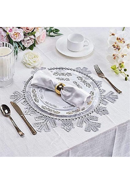6 x 38CM Kar Tanesi Servis Altlıkları (Gümüş) (Yurt Dışından) modelleri