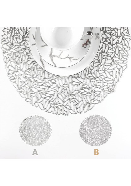 8x Minimalist Bardak Altlığı 38CM (Gümüş) (Yurt Dışından) modelleri