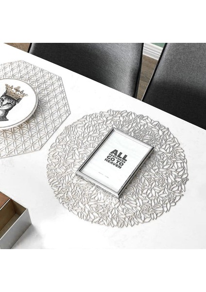 8x Minimalist Bardak Altlığı 38CM (Gümüş) (Yurt Dışından) indirimleri