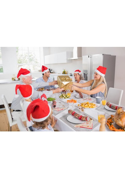 4x 45X30CM Kar Tanesi Placemats (Gümüş) (Yurt Dışından) modelleri