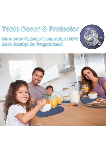 4x 34X41CM Üçgen Servis Altlığı (Gri) (Yurt Dışından) modelleri