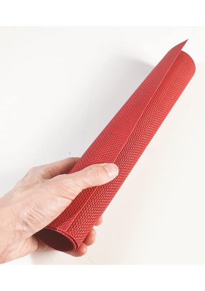 4'lü Yıkanabilir Bardak Altlığı Seti 45X30CM (Kırmızı) (Yurt Dışından) indirimleri