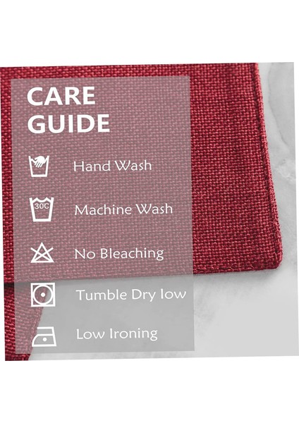 4x 33 x 48CM Koyu Kırmızı Bardak Altlığı (Yurt Dışından) fiyatları