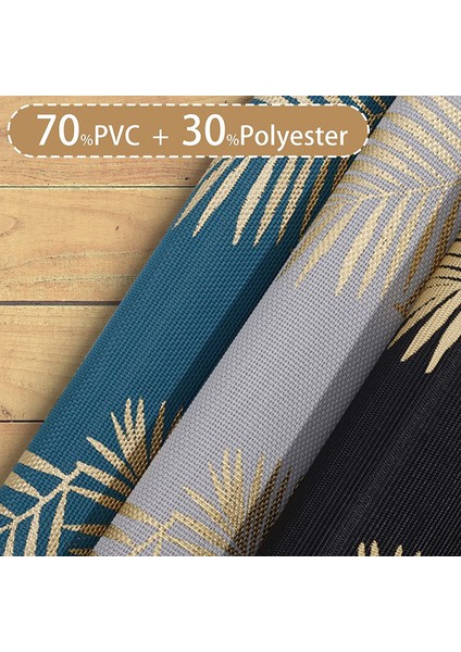 6'lı Pvc Bardak Altlığı Seti 44*29CM (Mavi) (Yurt Dışından) fiyatları