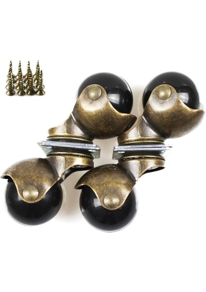 Siyah Lastik Tekerlek Seti (Yurt Dışından)