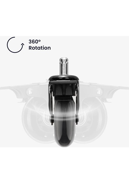 Frenli Koltuk 5 Tekerlekli Kit 25 (Yurt Dışından) modelleri