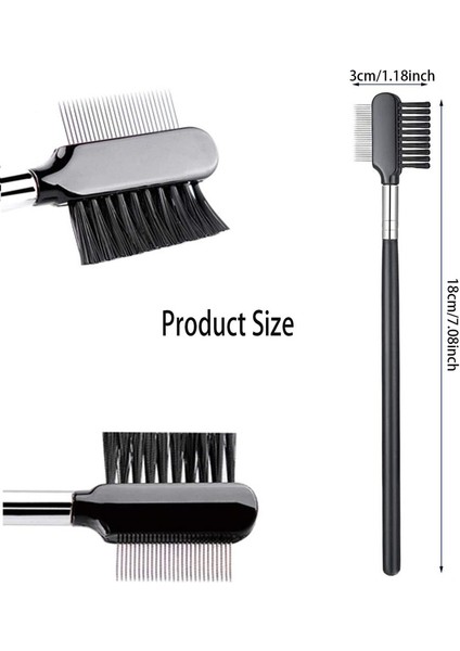 2 Kabuk Ve Mukus Evcil Hayvan Göz Tarağı Siyah 18 Cm (Yurt Dışından) fiyatları