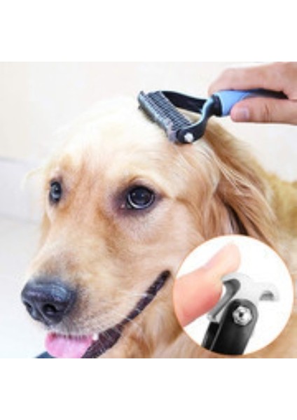 Evcil Hayvan Fırçası Düğümlü Mavi 10.3 * 17.5cm (Yurt Dışından) fırsatları