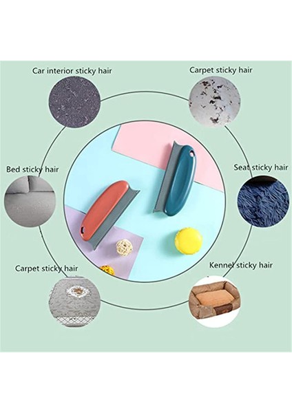Yeniden Kullanılabilir Evcil Hayvan Saçı Solvent Fırça Mavi (Yurt Dışından) fiyatları