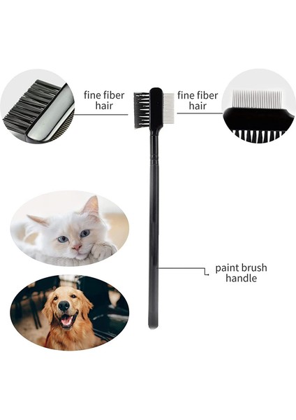 2 Kabuk Ve Mukus Evcil Hayvan Göz Tarağı Siyah 18 Cm (Yurt Dışından) modelleri