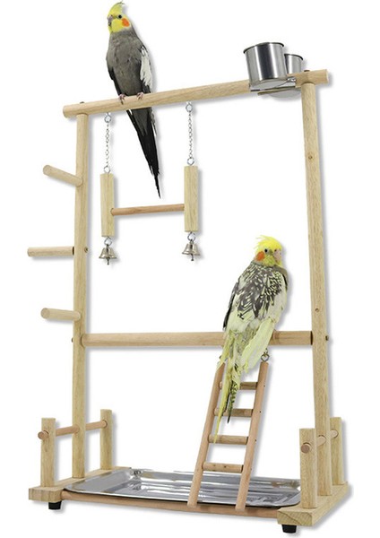 Kuş Oyun Rafı Salıncaklı Merdivenli Oyun Alanı (Yurt Dışından)