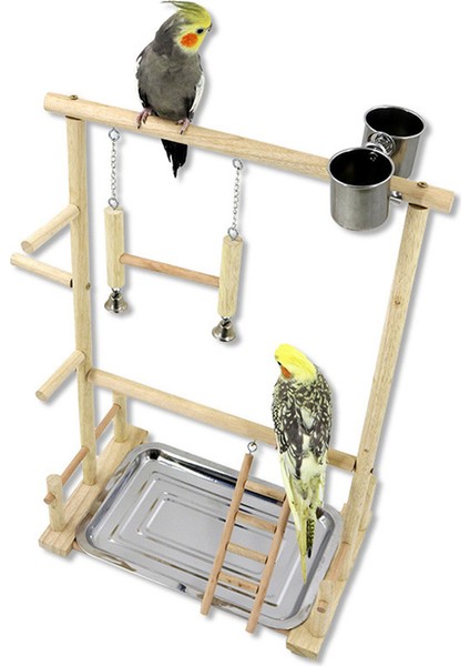 Kuş Oyun Rafı Salıncaklı Merdivenli Oyun Alanı (Yurt Dışından) fırsatları