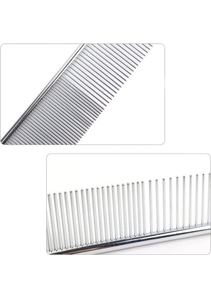 Iki Parçalı Çelik Yuvarlak Başlı Evcil Hayvan Tarak Büyük + Küçük (Yurt Dışından) fırsatları